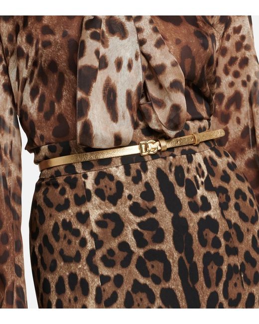 Dolce & Gabbana Natural Happy Garden Belt