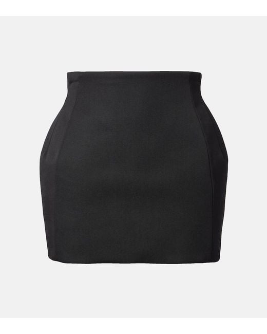 Wardrobe NYC Black Minirock Rhw