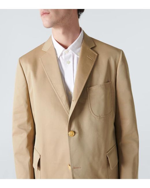 Junya Watanabe X Brooks Brothers Blazer aus Gabardine in Natural für Herren