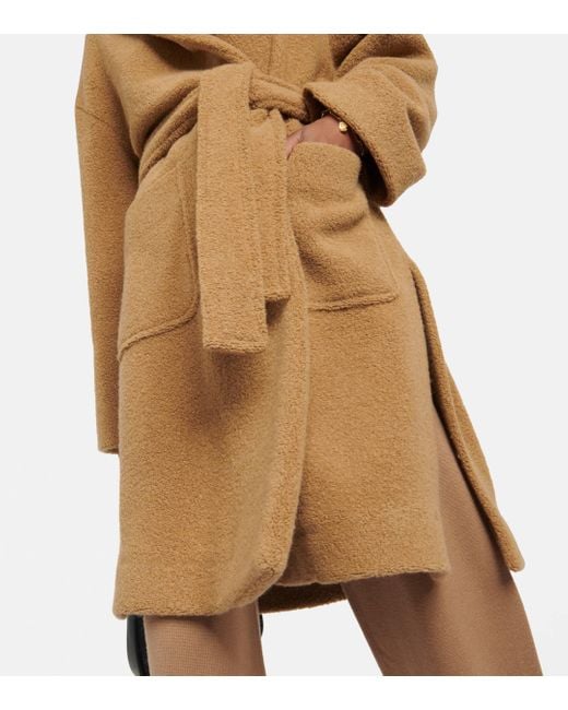 Max Mara Natural Leisure Brava Wool-blend Coat