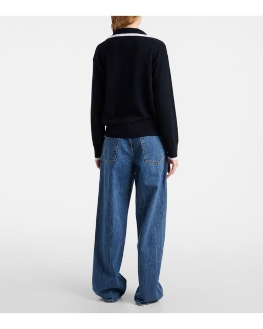 Jardin Des Orangers Blue Cashmere Sweater