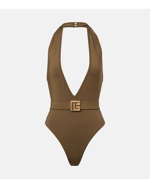 Balmain Green One-Piece