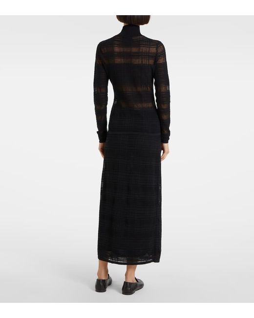 Proenza Schouler Black Label Stefanie Plaid Cotton-Blend Sweater
