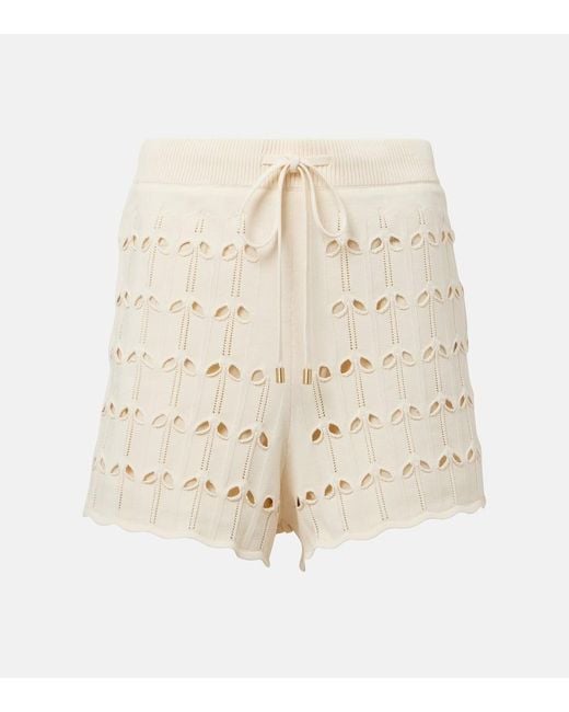 Shorts di Zimmermann in Natural