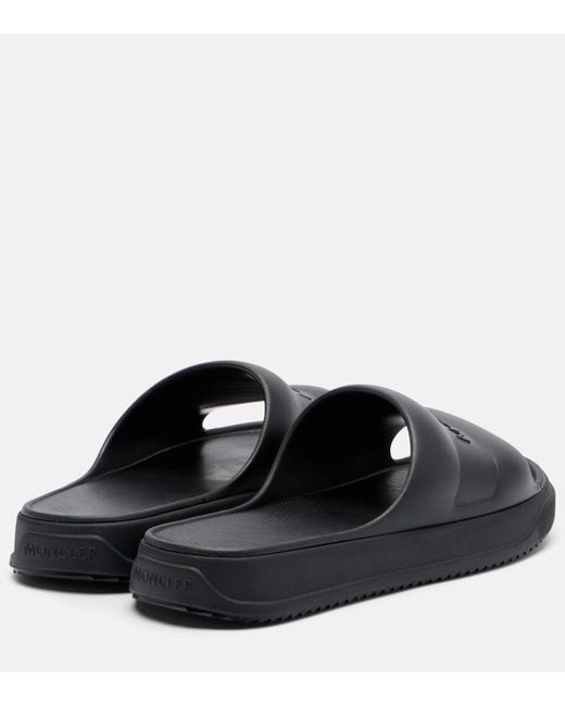 Moncler Black Altive Slides