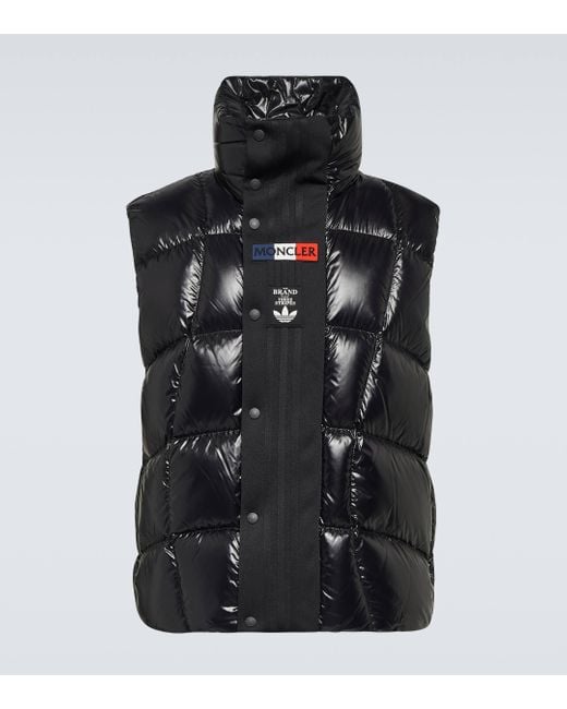 Moncler Genius Black X Adidas Bozon Puffer Vest for men