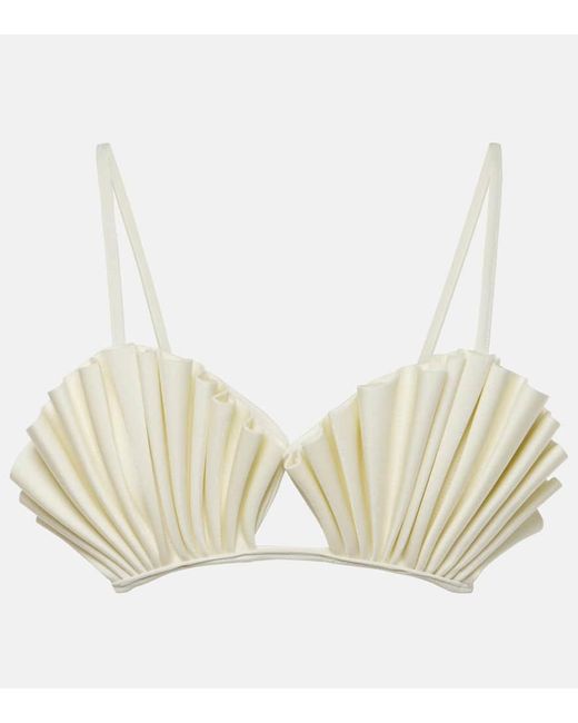 Adriana Degreas Natural La Mer Coquillage Tank Top