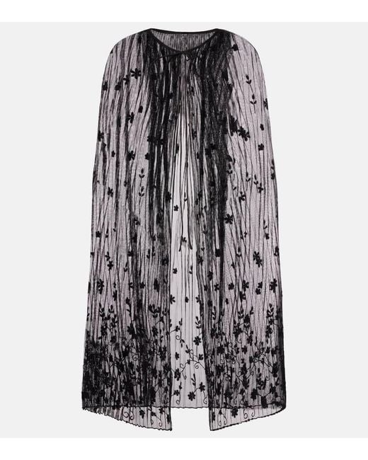 Totême  Black Besticktes Cape Aus Tuell