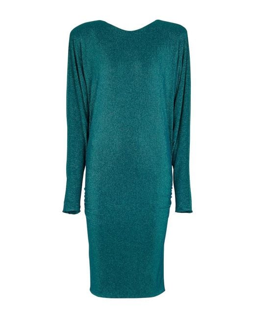 Alexandre Vauthier Green Stretch-Jersey Minidress