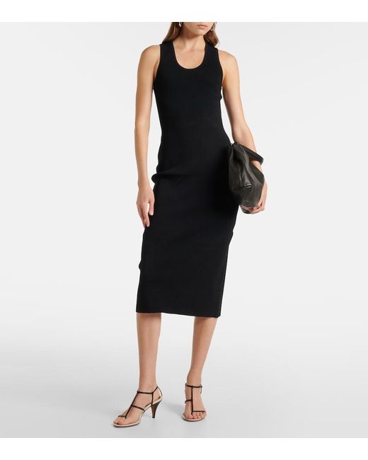 Proenza Schouler Black Label Cole Ribbed-Knit Tank Dress