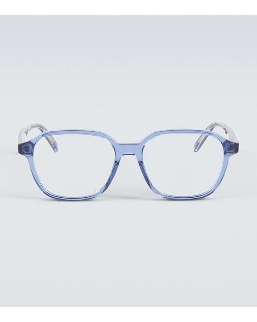 Dior Blue Indioro S3I Square Glasses for men