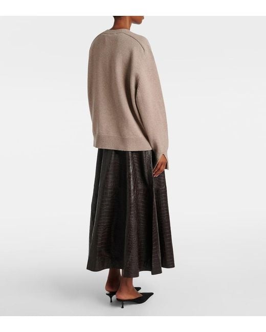 Rohe Natural Wool And Cashmere Sweater