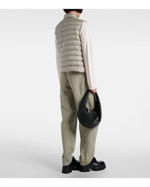 Moncler Gray Liane Down Vest