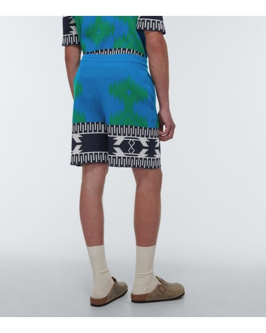 Alanui Blue Shorts & Bermuda Shorts for men