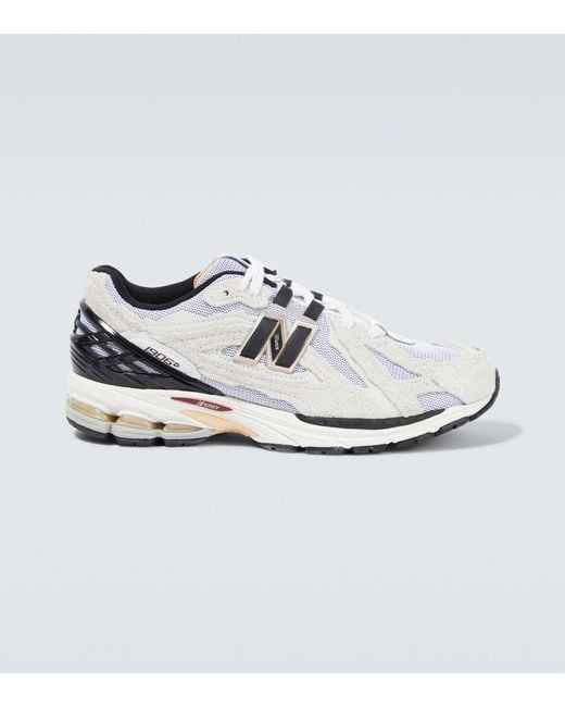 New Balance White 1906r Suede-trimmed Sneakers for men