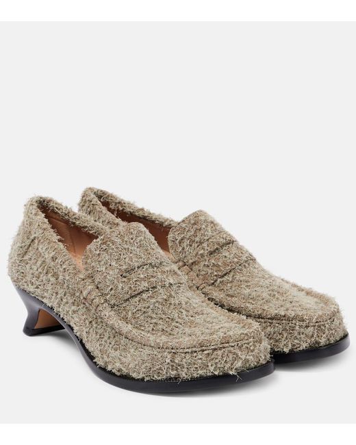 Pumps Mocassino Terra 40 di Loewe in Brown