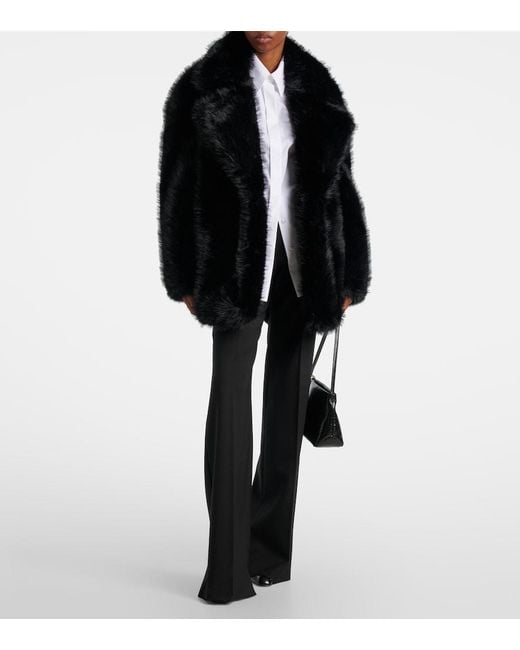 Sportmax Black Rosaria Coat