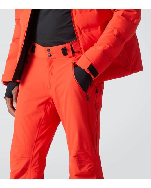 Aztech Mountain Skihose Team Aztech in Red für Herren