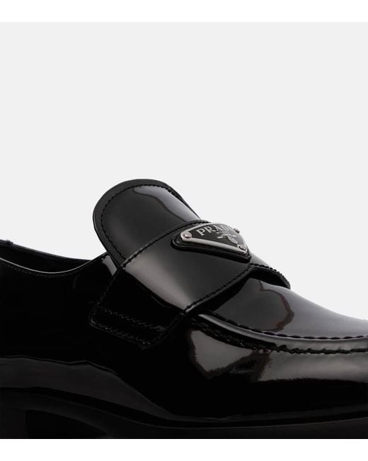 Prada Black Loafers