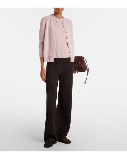 Agnona Pink Cashmere Vest