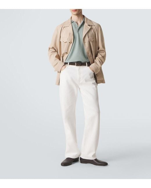 Polo De Algodon Canali de hombre de color Blue