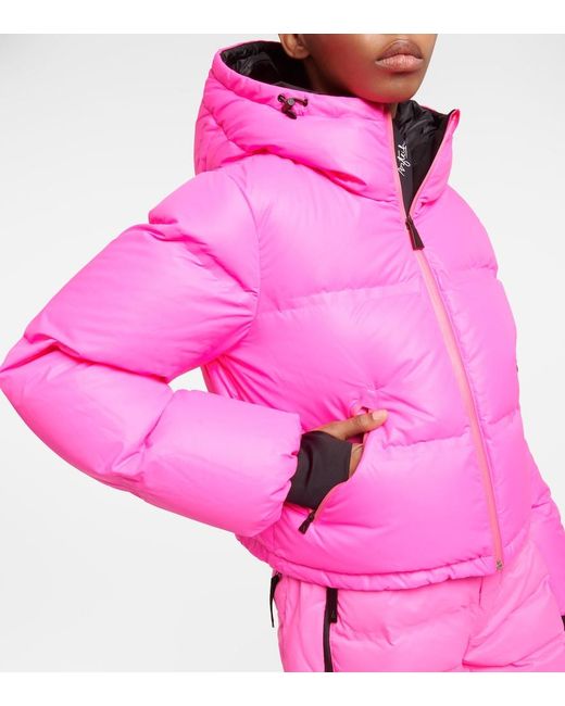 Aztech Mountain Pink Minnie Nuke Suit Down Jacket