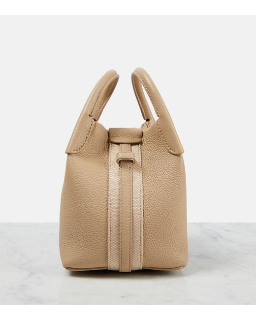 Loro Piana Natural Bale Micro Leather Tote Bag