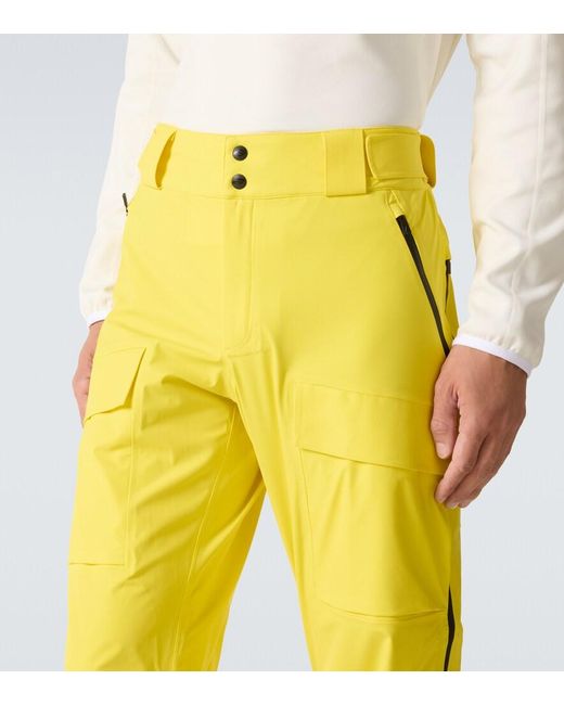 Aztech Mountain Yellow Hayden 3L Ski Pants for men