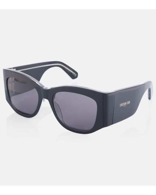 Dior Black Diornuit S1I Oversized Sunglasses