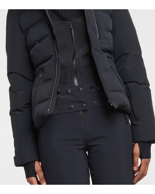 Aztech Mountain Blue Nuke Suit Down Ski Jacket