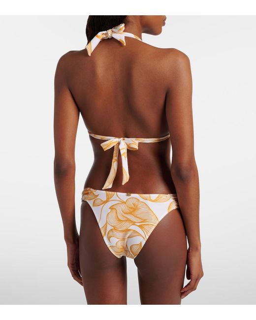 Adriana Degreas Metallic Printed Bikini