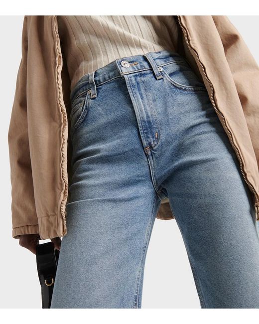 Jeans Bootcut Vidia A Vita Media di Citizens of Humanity in Blue