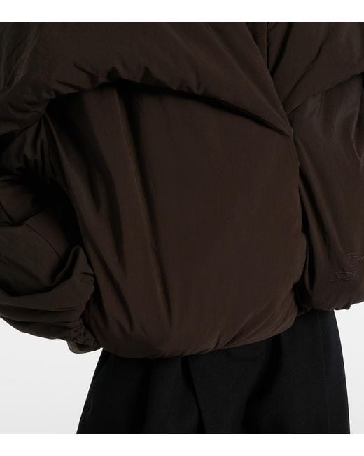 Jacquemus Black Chale Bomber Jacket