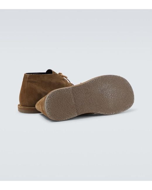 Studio Nicholson Brown Woodrow Suede Desert Boots for men