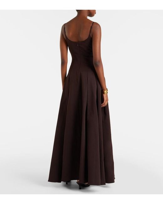 Staud Multicolor Joy Cotton-Blend Gown