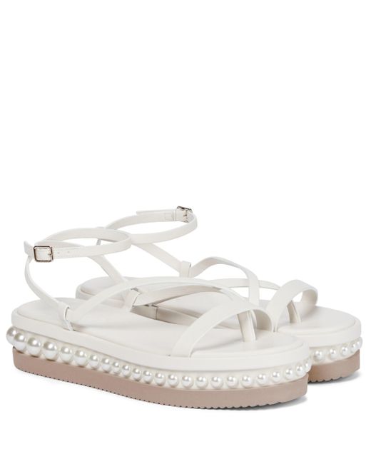 jimmy choo pine flat sandals