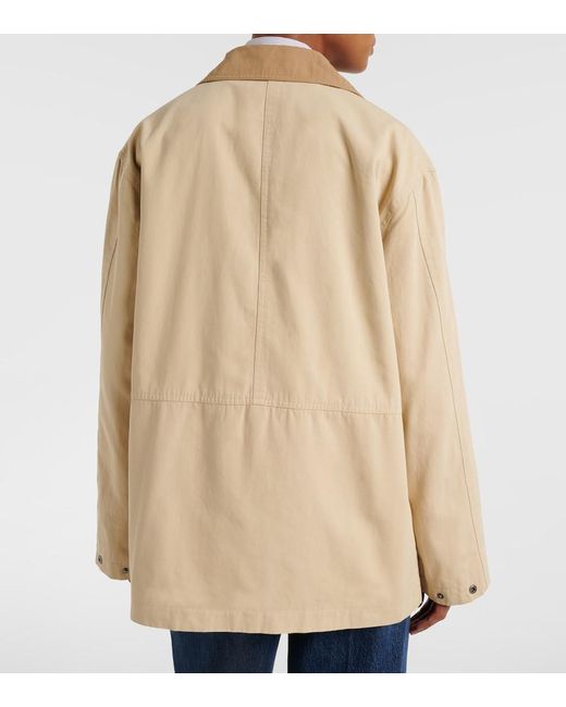 Velvet Natural Rosa Cotton Gabardine Jacket