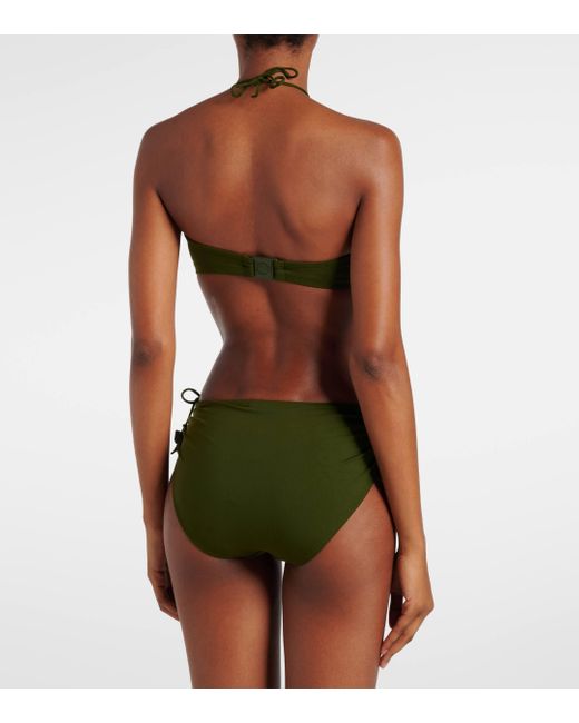 Eres Green Galilee Beaded Bikini Bottoms