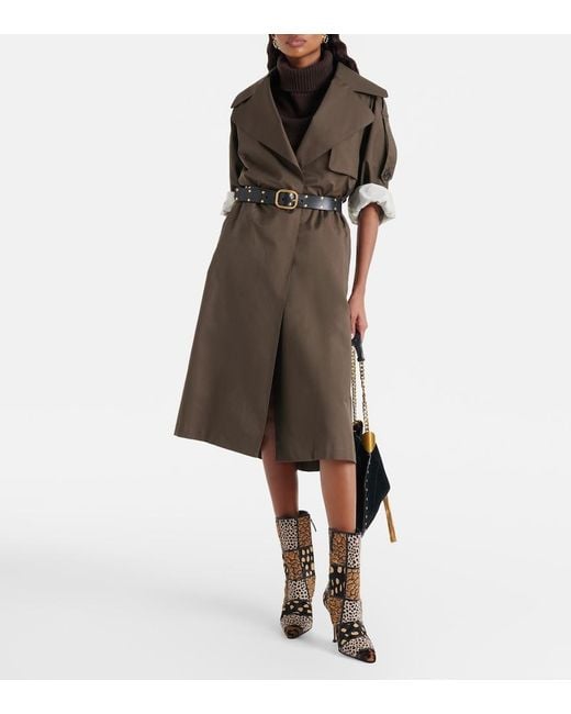 Manolo Blahnik Brown Trulona 105 Calf Hair Ankle Boots