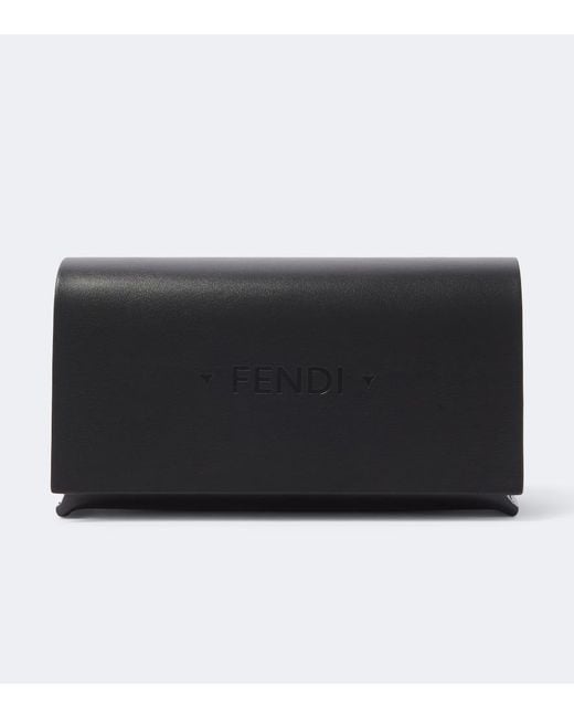 Fendi Blue Sky Oval Sunglasses for men