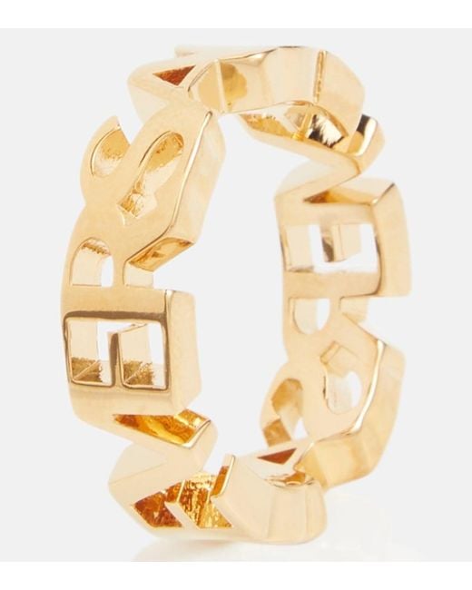 Versace Metallic Ring