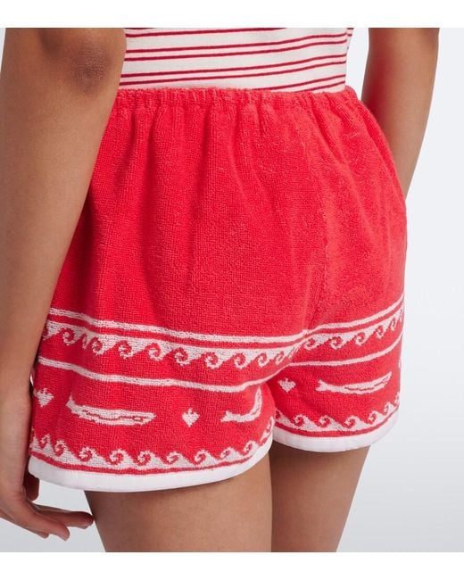 Posse Red Cody Cotton Terry Shorts