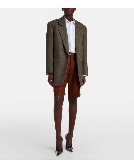 Saint Laurent White Cotton Poplin Shirt