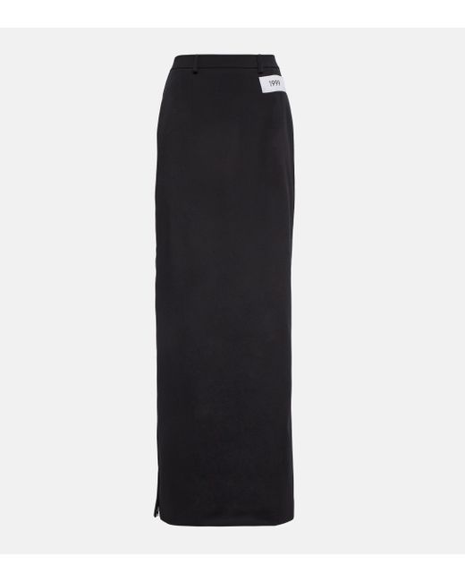 Dolce & Gabbana X Kim Cady Maxi Skirt in Black | Lyst Australia
