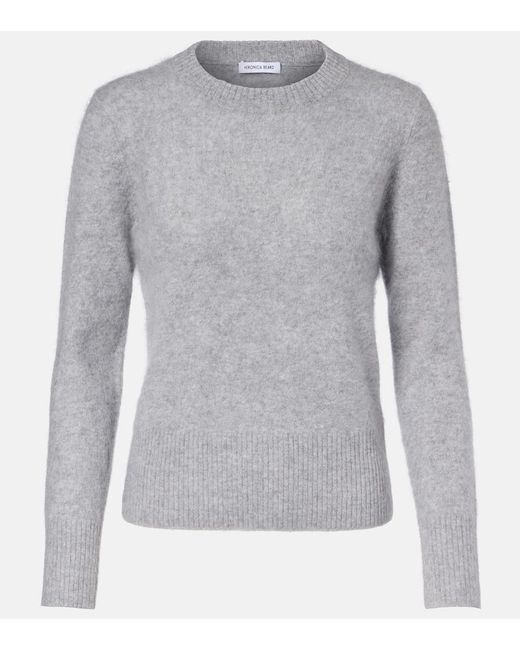 Veronica Beard Gray Pippen Cashmere Sweater