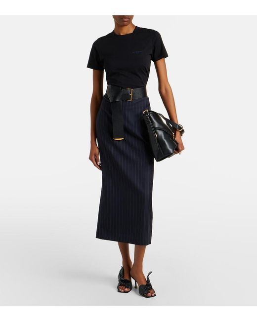 Givenchy Black Cotton Jersey T-Shirt