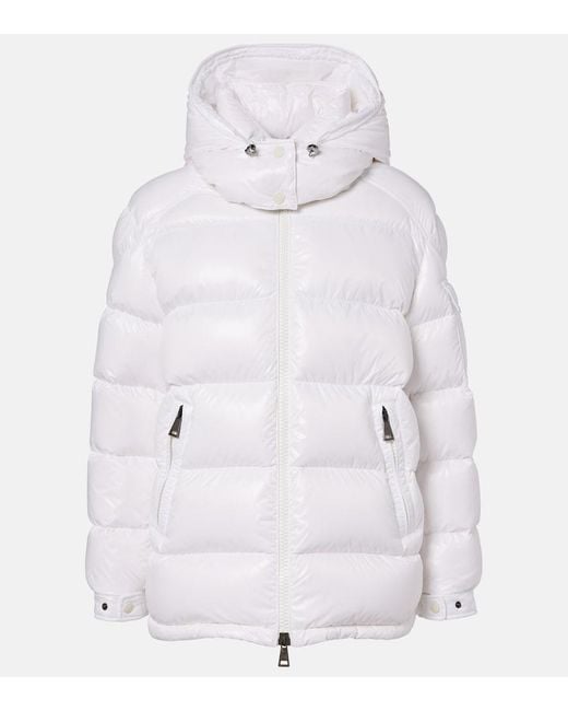 Moncler White Maire Down Jacket