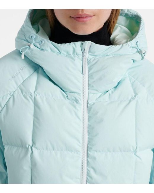 CORDOVA Blue Oza Quilted Down Ski Jacket