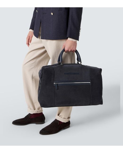 Borsa Da Viaggio di Kiton in Black da Uomo