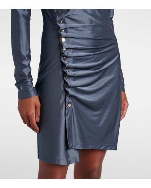 Robe En Jersey Rabanne en coloris Blue